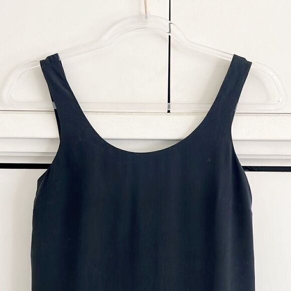 Madewell 100% Silk Lookout Open Back Bow Dress - Picture 3 of 9